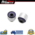 SuperPro 2002 Mini Cooper Base Fr Lower Inner Rearward Control Arm Bushing Kit Double Offset +Caster