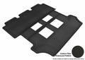 3D MAXpider 2011-2017 Honda Odyssey EX Kagu 2nd Row Floormats - Black