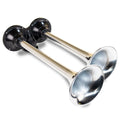 Kleinn Chrome Roof Mount Dual Horn/ 13.5In/11.5In - Chrome-Plated Spun Copper