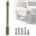 ~(1 lbs. 8X3X2)~ AR-15 Style Rifle Barrel 10inch Aluminum Antenna w/ 3-Pronged Flash Hider - Universal Fitment Fits All Makes and Models w/ OEM Factory Threaded Antenna - OLIVE DRAB / ARMY GREEN