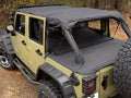 Montana Pocket Island Topper, Black Diamond; 10-18 Wrangler JK, 4 Door
