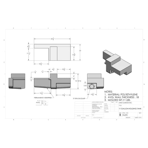 C.ROTO MOLDG auto part