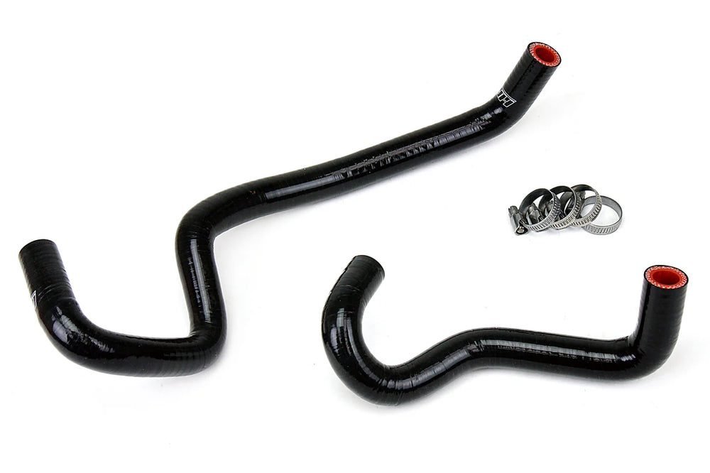 HPS Performance Black Reinforced Silicone Heater Hose Kit Coolant for Lexus 03-09 GX470 4.7L V8 Left Hand Drive