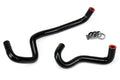 HPS Performance Black Reinforced Silicone Heater Hose Kit Coolant for Lexus 03-09 GX470 4.7L V8 Left Hand Drive