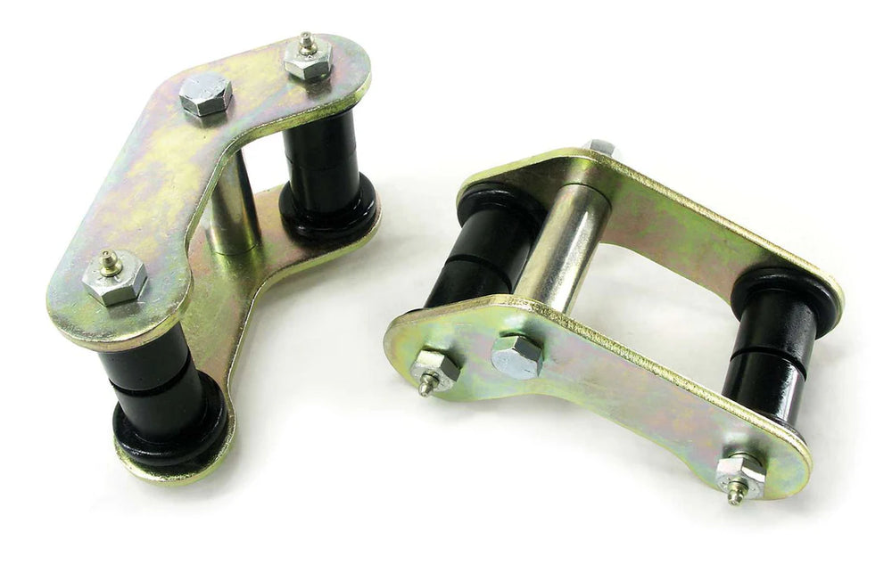 ~(8.7 lbs. 11X8X4)~ YJ Rear Shackle Kit 87-95 Wrangler YJ TeraFlex