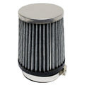 Moroso Racing Air Cleaner - 14in x 5in Filter - Flat Bottom - Steel - Chrome Plated - 4500