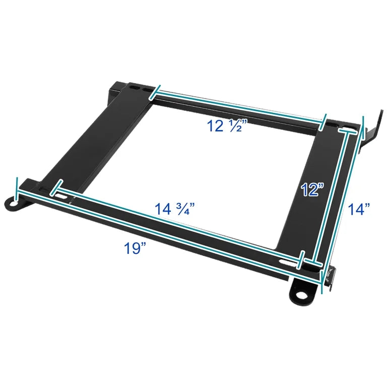 E46 2 DOOR SEAT BRACKET - PAIR