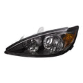 LH HEADLAMP ASSY COMPOSITE; SE; BLACK; CAMRY 0204