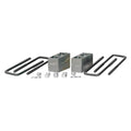 Fabtech Square U-Bolt Kit - 3/4-16 x 15.375 x 3.100