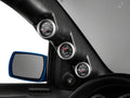Autometer 10-14 Ford Mustang (Hard Top ONLY) 52mm Black Triple Replacement Pillar Pod