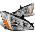 EURO HEADLIGHTS CHROME HOUSING