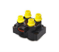 Direct Ignition Coil Kit Supercoil 4-Tower Edis Direct Ignition Coil Kit For Ford 1988-2003 Has A Maximum Output Of 42,000 ACCEL