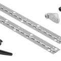 SWING DOOR CONVERSION KIT FOR NISSAN NV HIGH ROOF 1 X 10 X 1.13IN ALUMINUM STEEL FINISH