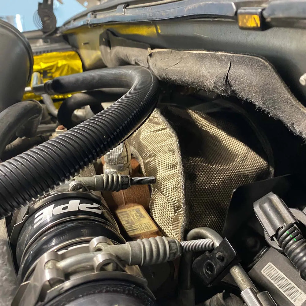 Heat Blanket Large T6 Turbos Titanium Woven