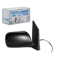 0410 TOYOTA SIENNA RH POWER FOLDAWAY OE MIRROR TEXTURED BLACK