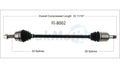 CV AXLE SHAFT