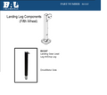 FW LANDING GEAR LEAD DROP LEG