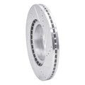 DFC 03-05 Infiniti G35 Front Left Drilled & Slotted Silver Brake Rotor