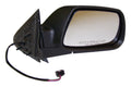 Black ; Right Power, Manual Folding Mirror for 2005-2008 WK Jeep Grand Cherokee Crown Automotive