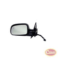 Left Power, Heated, Manual Folding Mirror for 1999-2004 Jeep WJ Grand Cherokee Crown Automotive