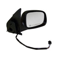 Left Power, Heated, Manual Folding Mirror for 1999-2004 Jeep WJ Grand Cherokee Crown Automotive