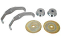 Coil Spring Retainer Kit 07-18 Wrangler JK Rear Set RockJock 4x4