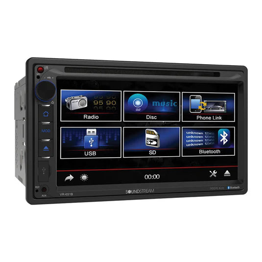 Sound Stream blue auto part