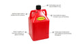 Red Utility Jug 15gal