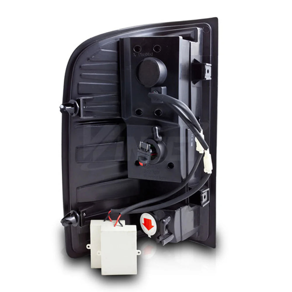Winjet black tail light