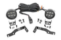 Rough Country LED Light Kit Ditch Mount Black Series Round 3.5 Inch Amber DRL Toyota Tacoma (24-26) 72106