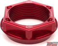 Axle Nut RH Lightweight Aluminum Red