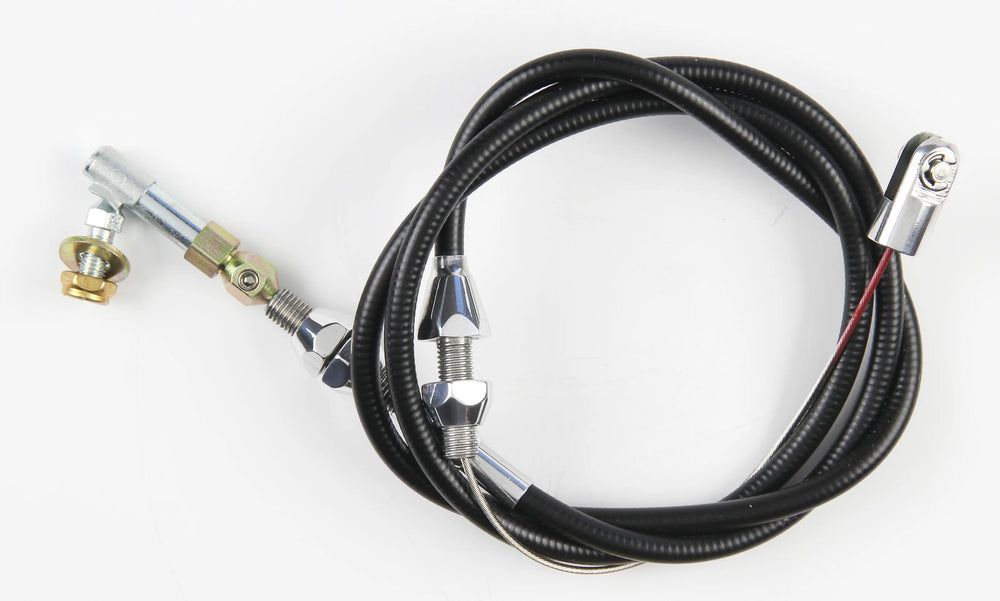 36' POLISHED THROTTLE CABLE 502 RAM