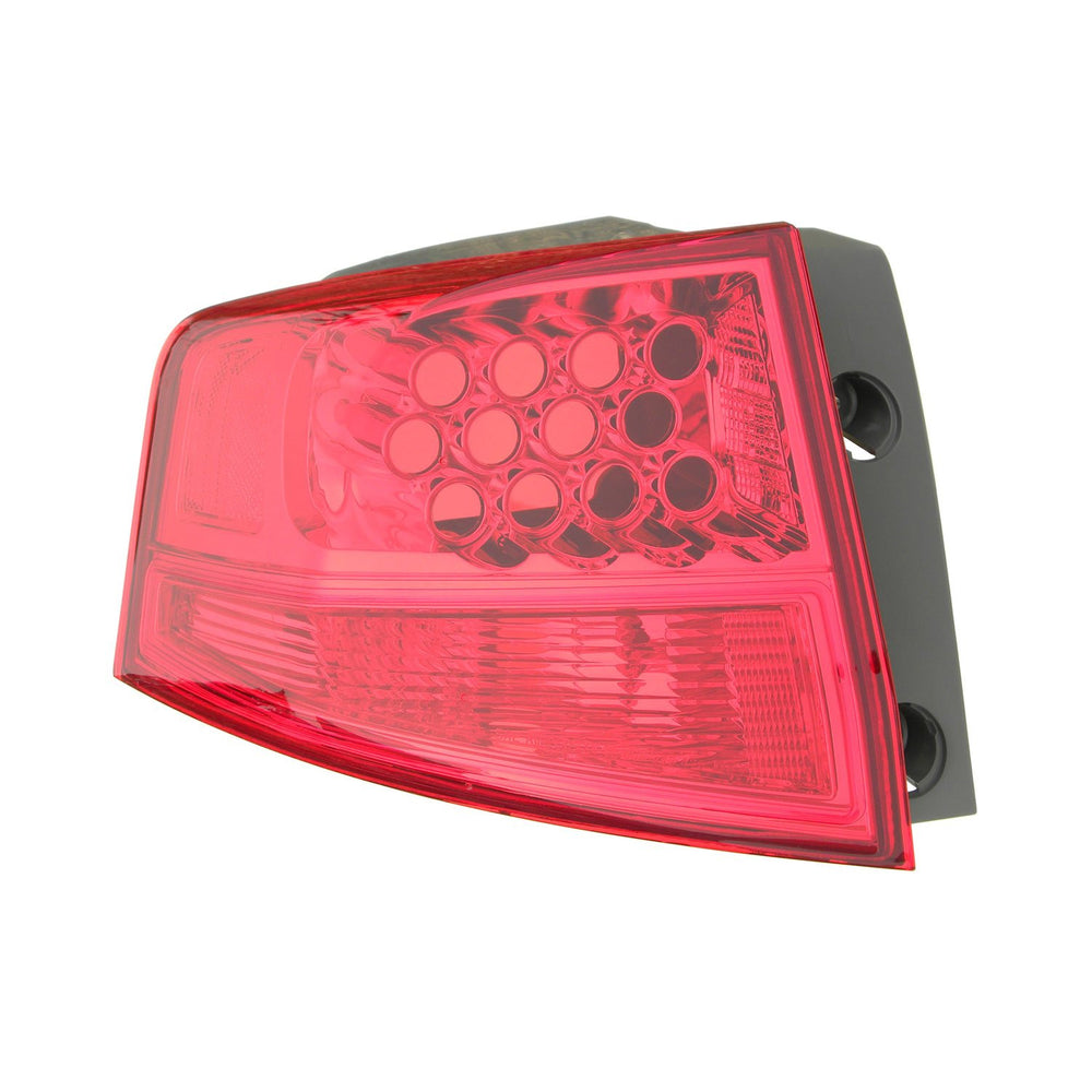 LH TAILLAMP LENS/HOUSING; ON QUARTER PANEL; MDX 0709