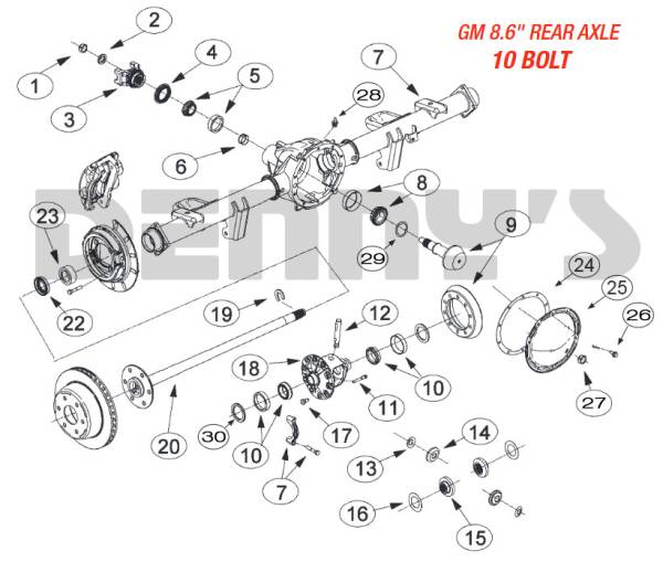 SVL REAR AXLE SHAFT