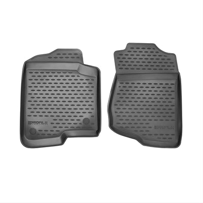 ~(6 lbs. 33X20X6)~ Profile Floor Liners Front Row Black Fit 2009-2013