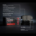 R1 1999-2013 Cadillac Escalade ESV Front/Rear Performance Off-Road/Tow Brake Pads & Hardware Kit