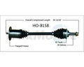 NEW CV AXLE