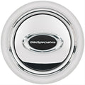Horn Button Smooth Polished w/Black Logo
