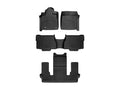 WeatherTech 12-22 Toyota Sequoia 7-Passenger Rear Floorliner HP - Black