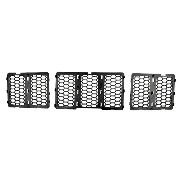 CAPA GRILLE ASSY HONEYCOMB STYLE; CODE MFE|MFK; CHROME/PTM JEEP GRAND CHEROKEE 1416