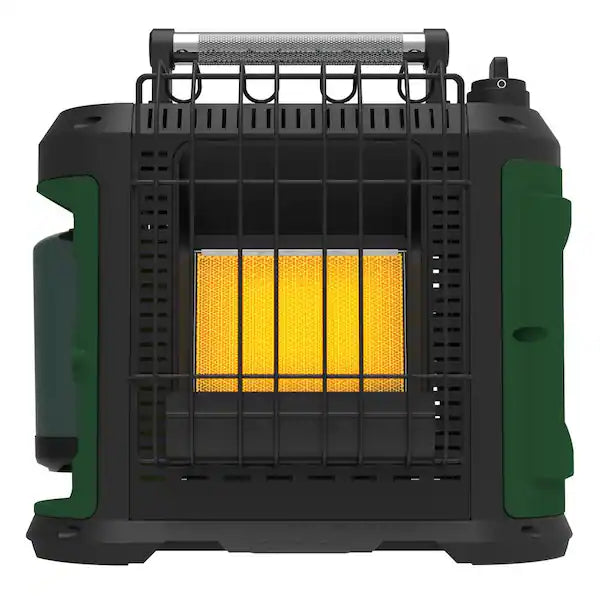 DYNAGLO PORTABLE HEATER LP RECREATIONAL HEATER 550010000 BTU HEATS UP TO 250 SQ FTGREEN
