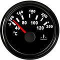 Autometer Cobalt 52.4mm 100-250 deg. F Short Sweep Electronic Water Temperature Gauge