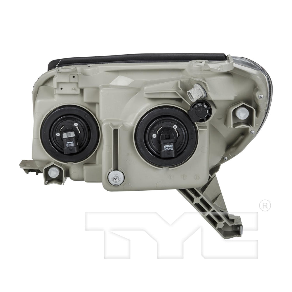 RH HEADLAMP ASSY COMPOSITE INCLUDES PARK/MARKER LAMPS; W/BRIGHT BEZEL TOYOTA 4RUNNER 20032005
