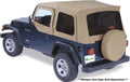 Black Rear Bumper for 1997-2006 Jeep TJ Wrangler, USA Only Crown Automotive