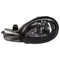 LH HEADLAMP ASSY COMPOSITE; W/BLACK BEZEL; NEON 0101