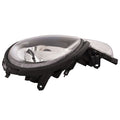 LH HEADLAMP ASSY COMPOSITE; W/BLACK BEZEL; NEON 0101