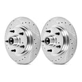 Power Stop 96-01 Audi A4 Rear Evolution Drilled & Slotted Rotors - Pair
