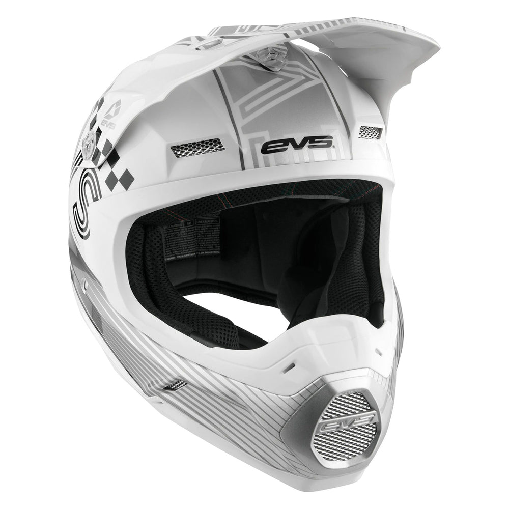 EVS T5 Torino Helmet White - XL