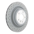 Brembo 2015 Mercedes-Benz ML250/2012 ML350/12-13 ML550 Rear Premium UV Coated OE Equivalent Rotor