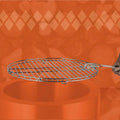 25IN HOTSHOT WOOD FIRE PIT GRILL